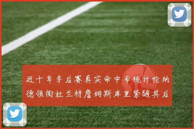 近十年季后赛真实命中率统计伦纳德领衔杜兰特詹姆斯库里紧随其后